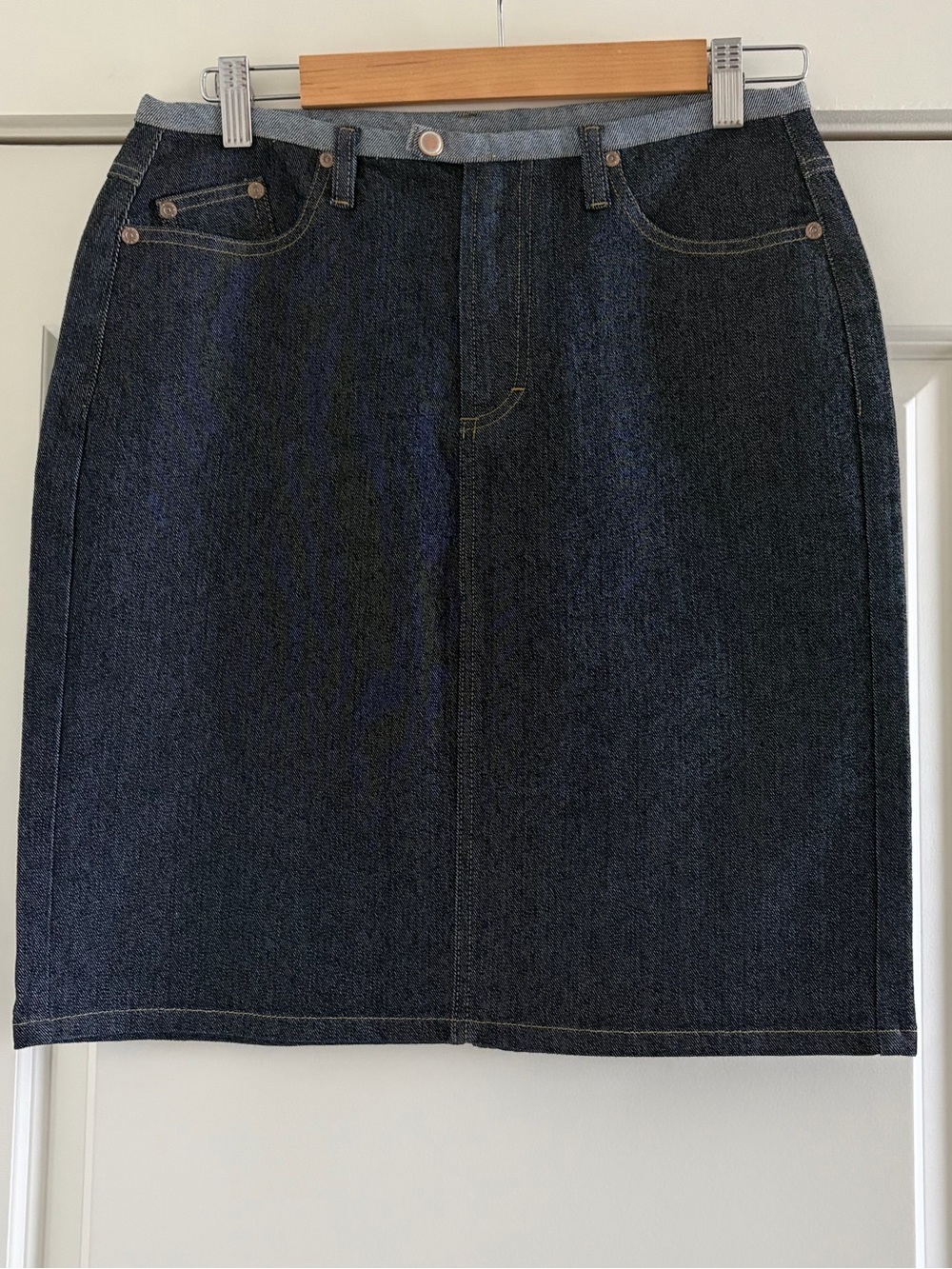 Canyon River Blues Dark Indigo Denim Skirt